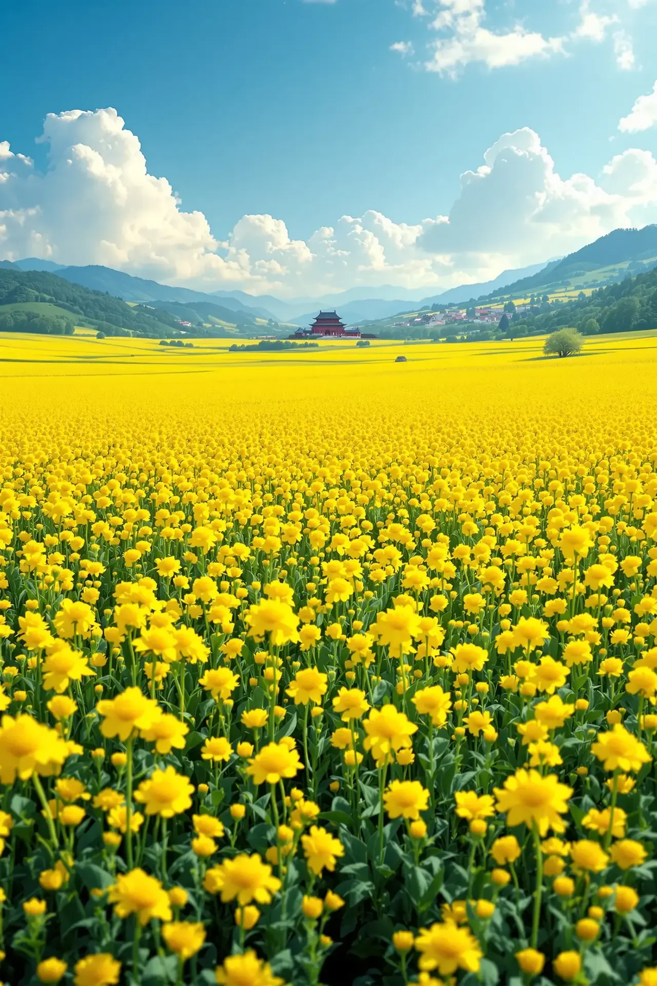 黄金花海 - 汤不热视频作品封面